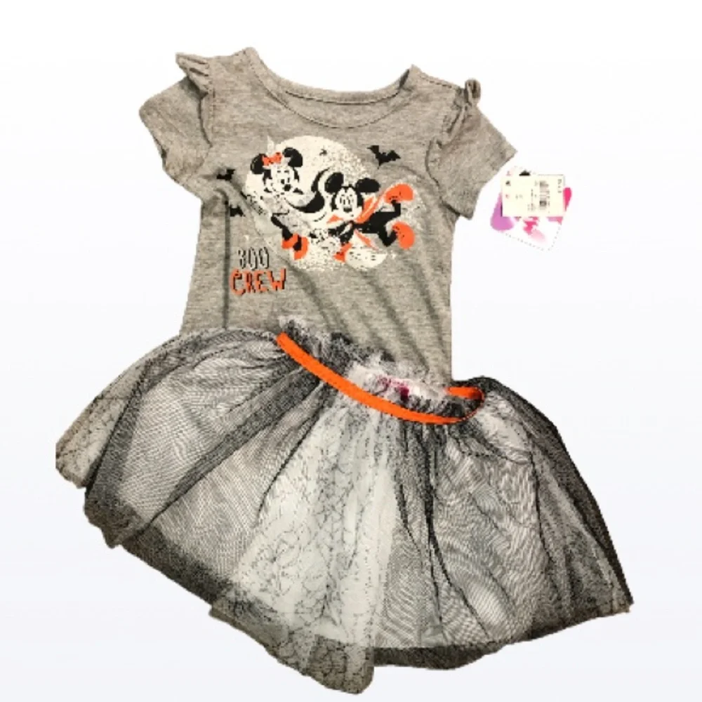 Disney Minnie mouse and mickey size 2 girls NWT  Halloween outfit